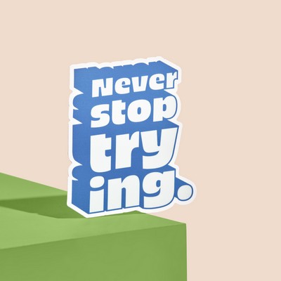 4"x4" Die Cut Custom Stickers